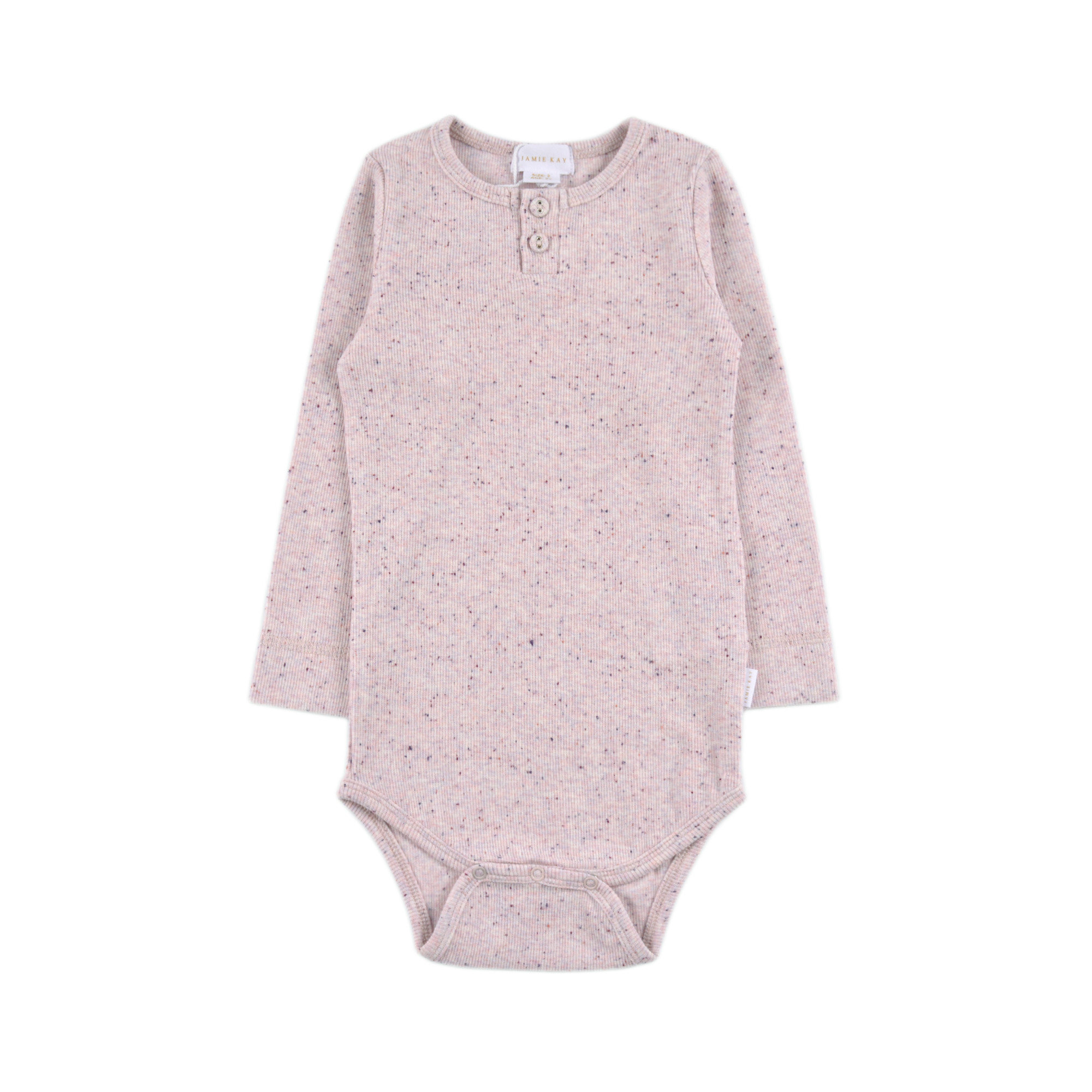 D1847 三色 有机棉亲肤新生婴幼儿哈衣连体衣男女童开档舒适长袖