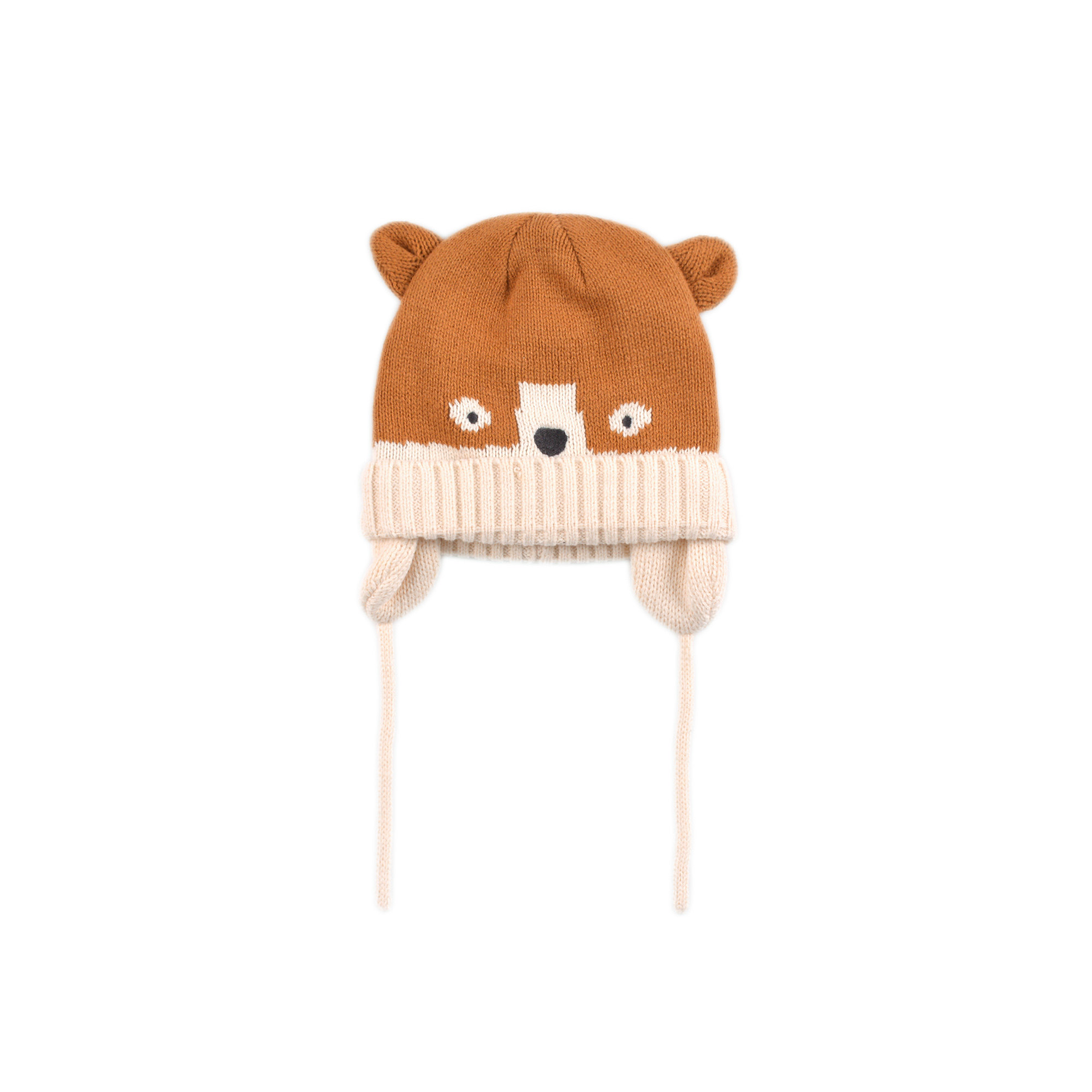 C1029 棉质舒适男女童针织帽婴幼儿小童加绒保暖防寒秋冬季毛线帽