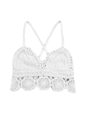 ZK11053重工手钩 女款夏季背心吊带时尚百搭潮流针织背心亲肤舒适