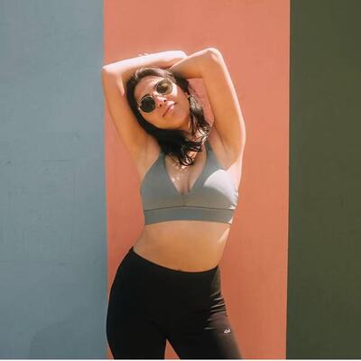 DK149 瑞典 三色 胸垫女款舒适弹力运动背心文胸吊带跑步健身瑜伽