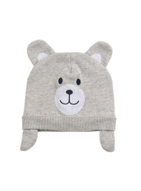 C1031 男女童宝宝新生婴幼儿胎帽针织帽舒适加绒保暖秋冬季毛线帽