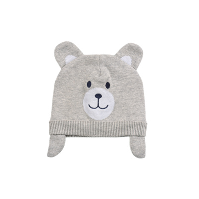 C1031 男女童宝宝新生婴幼儿胎帽针织帽舒适加绒保暖秋冬季毛线帽