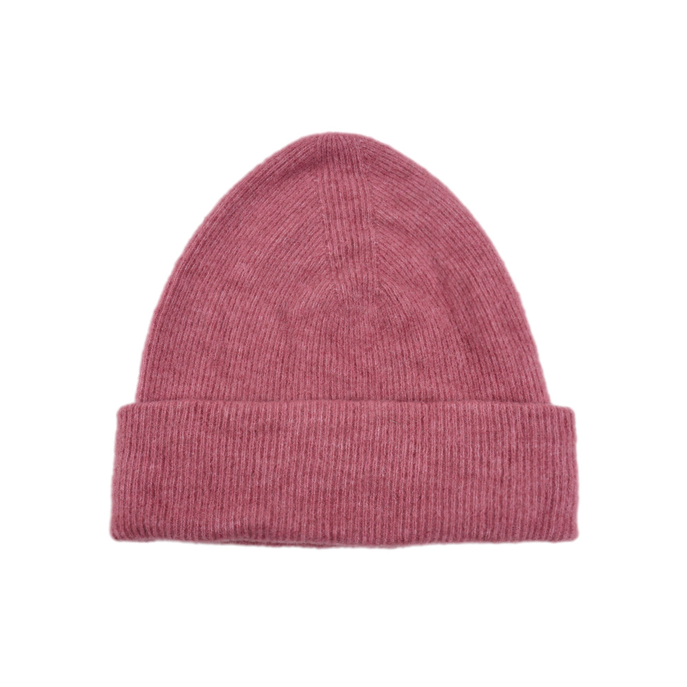 C822 两色 北欧 羊毛羊驼毛针织保暖秋冬成人男女款毛线帽子