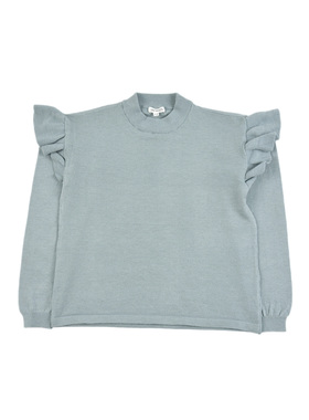 D1468 百搭时尚女童针织衫毛衣保暖舒适秋冬季半高领长袖中大童