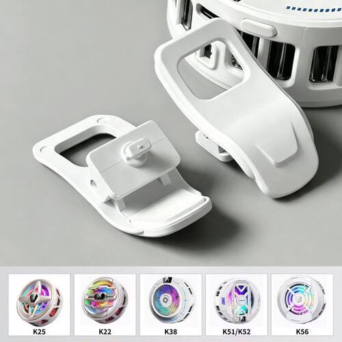 手机磁吸散热器夹子配件适用羽博K25K22K38/K51K52K56X8卡扣背夹