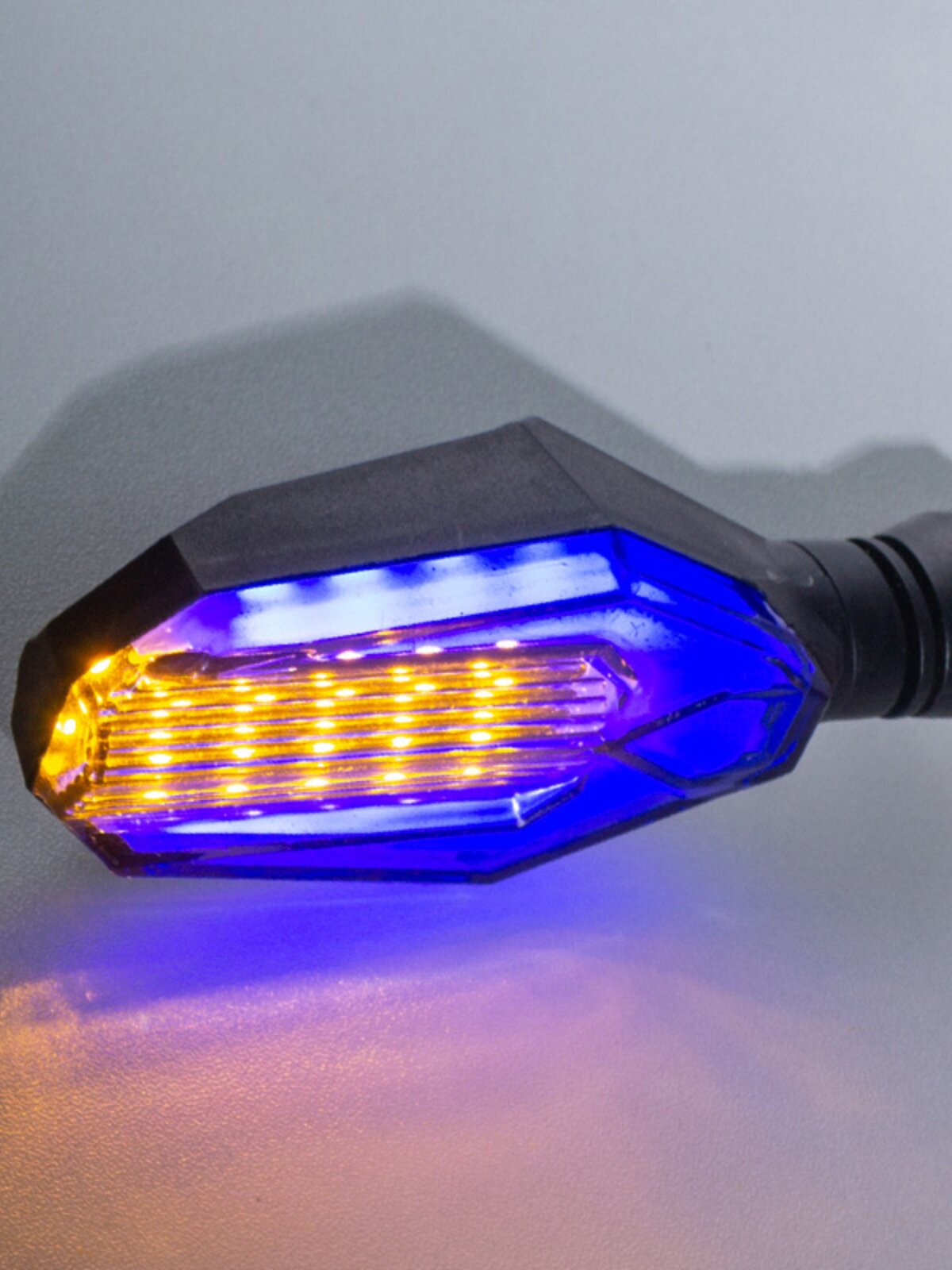 12V 방향등 주간 2색 고휘도 전기 자전거 48V 회전등 LED 전기 자동차 회전 표시기