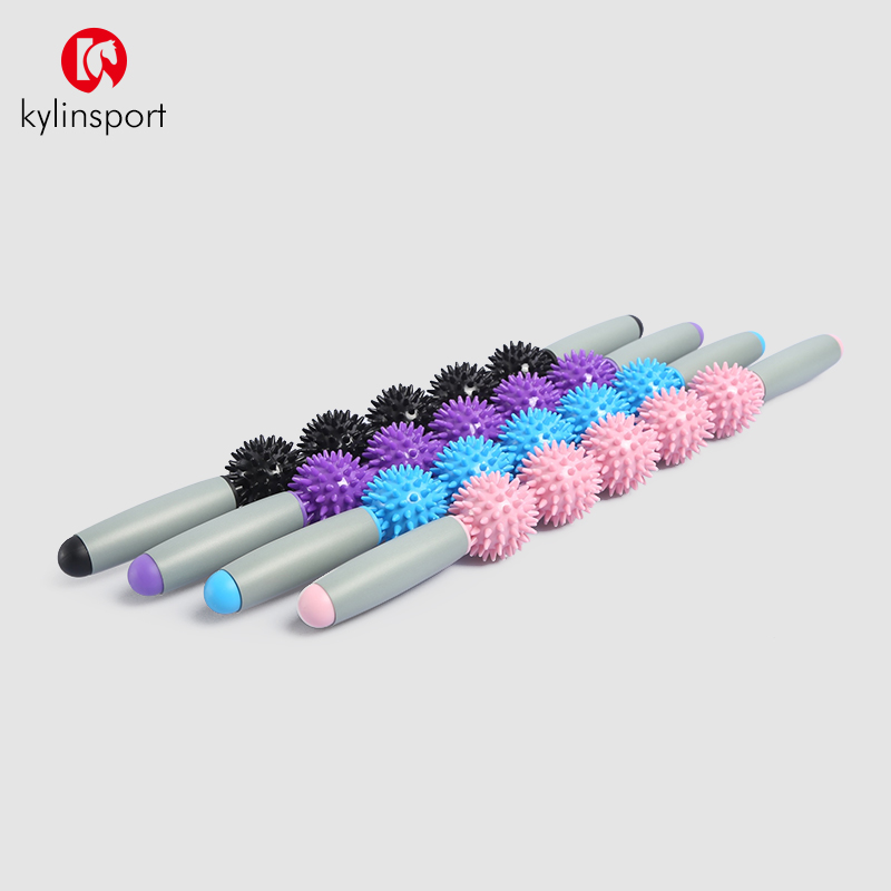 肌肉放松器按摩棒瘦腿健身狼牙