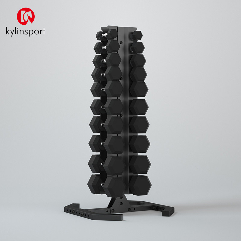 十对装固定哑铃架商用存储架专业健身私教工作室收纳架哑铃置物架