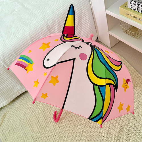 晴雨伞卡通长柄伞遮阳挡雨