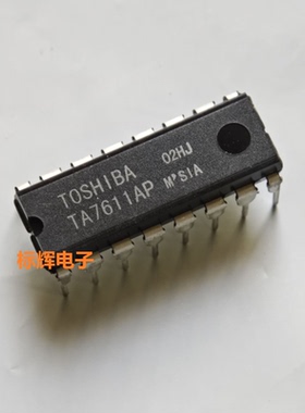 直插 TA7611AP 全新进口音频调谐器IC芯片 DIP-16 可直拍