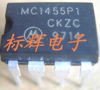 直插 MC1455P1 MC1455【可直拍】定时器芯片 DIP-8 原装拆机