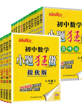 小题狂做七八九年级下上册任选