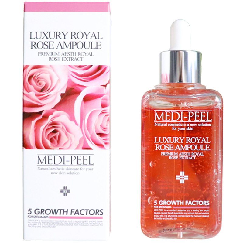 韩国MEDI-PEEL玫瑰精华美蒂菲24K黄金精华液安瓶面部提亮100ml