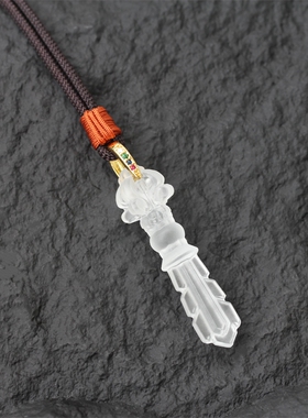 文殊智慧剑吊坠男女款项链本命年