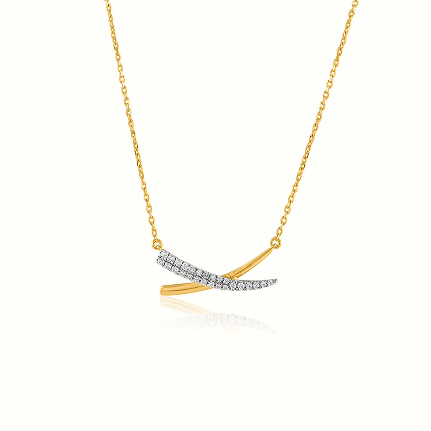 JILIFANG 通体S925银微镶5A高碳满钻交叉X线条精致礼物项链锁骨链,饰品/流行首饰/时尚饰品新,银饰项链,淘宝优惠券,粉丝福利购,淘宝优惠卷