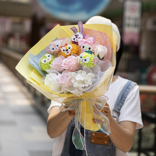 可爱香皂花教师节礼物