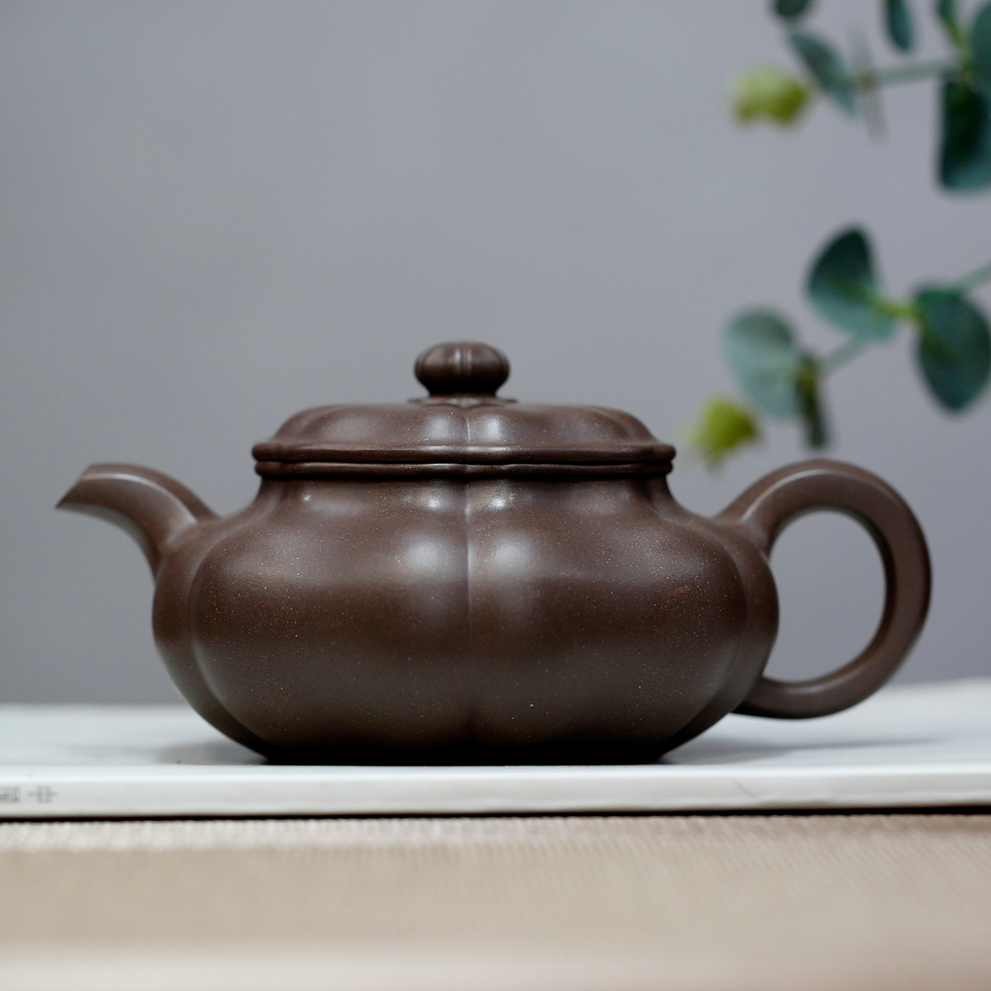 宜兴紫砂壶名家孔祥生纯全手工正宗泡茶壶功夫茶具葵仿古原矿紫泥