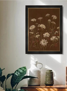 原创|《繁花》中古手绘油画玄关