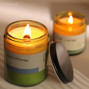 文艺小资桂花香薰蜡烛卧室室内持久香氛助眠家用小众高级感伴手礼