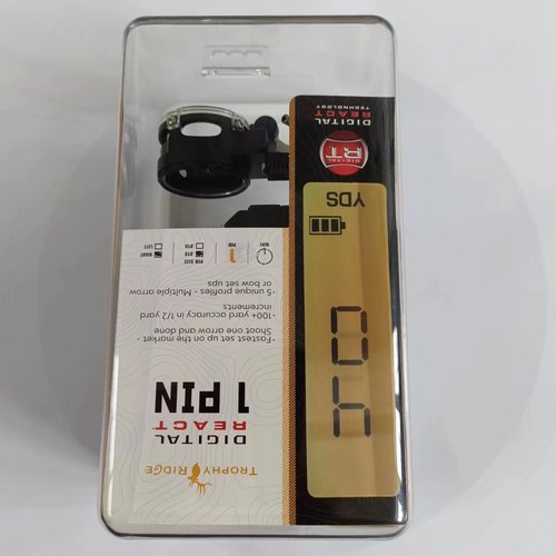 鹿牌数显单针瞄准器杠杆倍镜精调瞄针复合弓箭叠加一级反应反应瞄