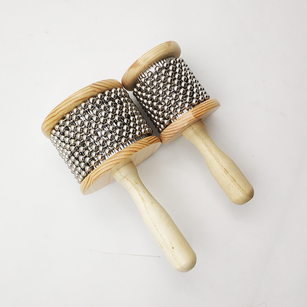 奥尔夫乐器大号小号卡巴萨儿童早教音乐玩具Cabasa乐队伴奏卡巴撒