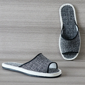 开居家卧室防滑布底拖鞋 透气千层底布鞋 麻布春夏露趾一字拖男女款