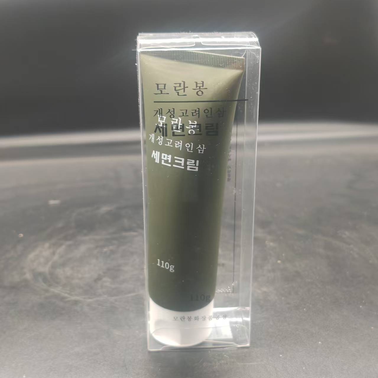 朝鲜开城高丽人参化妆品牡丹峰牌洁面乳  清爽透净110g