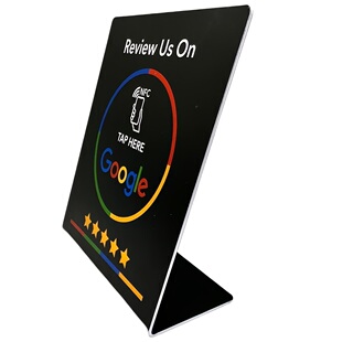 谷歌好评nfc215标签ins支架NFC立牌Google评论卡手机碰一碰点评卡