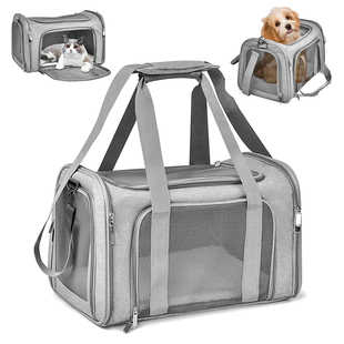 出口外贸宠物包外出便携单肩包手提包折叠猫包狗包太空包航空箱