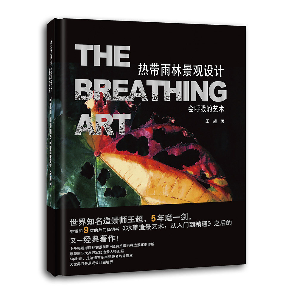 正版热带雨林景观设计 会呼吸的艺术 造景师王超世界知名造景师五年磨