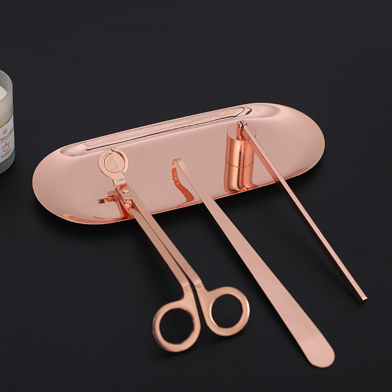 香薰蜡烛熄灭工具套装蜡烛灭烛器餐厅饭店情侣酒店灭烛工具三件套