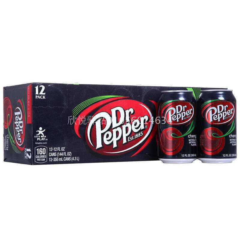 ÃÀ¹ú DR.PEPPERºú½·²©Ê¿Ó£ÌÒÆûË®355ml*12¹Þ ÕûÏä