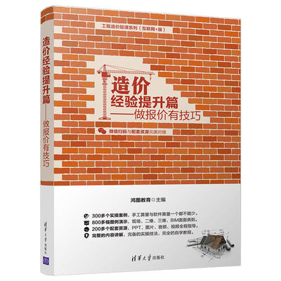 造价经验提升篇 做报价有技巧 工程量清单编制方法技巧 建设工程造价计价一般规定招标控制价投标报价竣工结算书编制教程图书籍