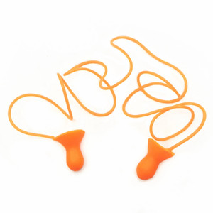 Honeywell带线QUIET防噪音软硅胶耳塞隔音防水耳塞水洗游泳用1付