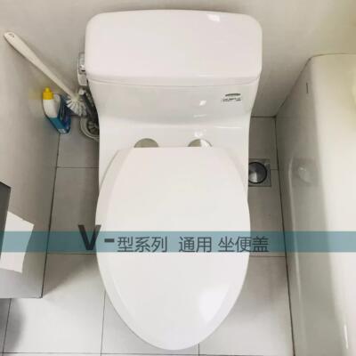 通用TOTOCW854RB马桶盖加厚座便盖板坐厕圈SW784B 886 744 764GB