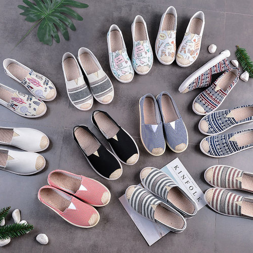 渔夫软底薄款新款透气老北京布鞋