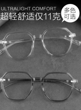 尼米兹加厚方框防蓝光镜架