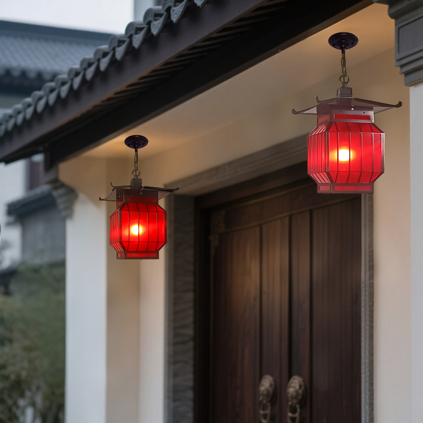 不锈钢灯笼吊灯，经久耐用，防水