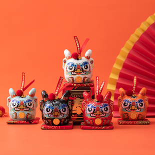 生肖龙存钱罐陶瓷摆件公司地产年会商务礼品伴手礼吉祥物定制LOGO