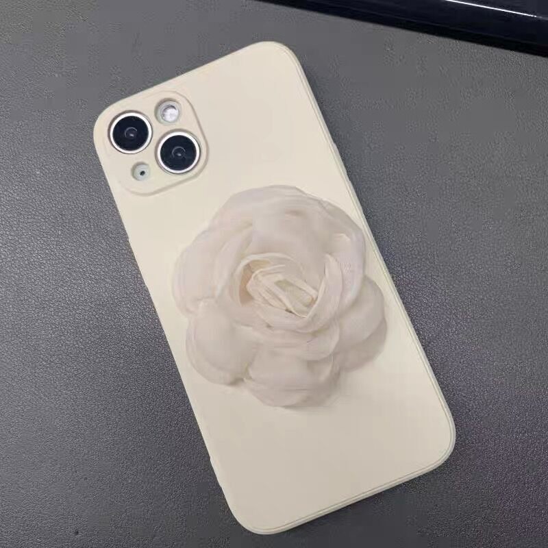 华为pura80pro黑白花朵翻盖镜子mate80pro镜子手机壳p70pro/p60磨砂保护壳mate70pro/mate60软壳支架折叠镜子