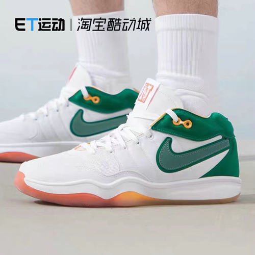NIKE/耐克缓震男系带气垫篮球鞋