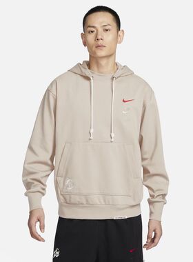 NIKE/耐克男装CNY运动训练休闲加绒保暖连帽T套头卫衣FZ9041-126