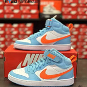 Borough HF4791 Nike 407 休闲运动板鞋 Court 中帮 耐克 蓝白橙