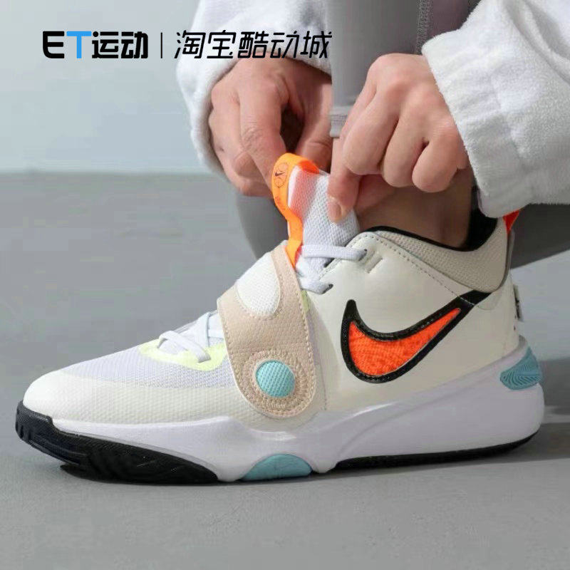 NIKE耐克女大童鞋潮运动鞋跑步训练健身透气缓震篮球鞋HF5735-181
