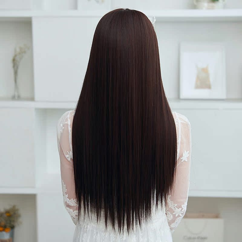 Perruque      Long cheveux raides - Ref 2608117 Image 5