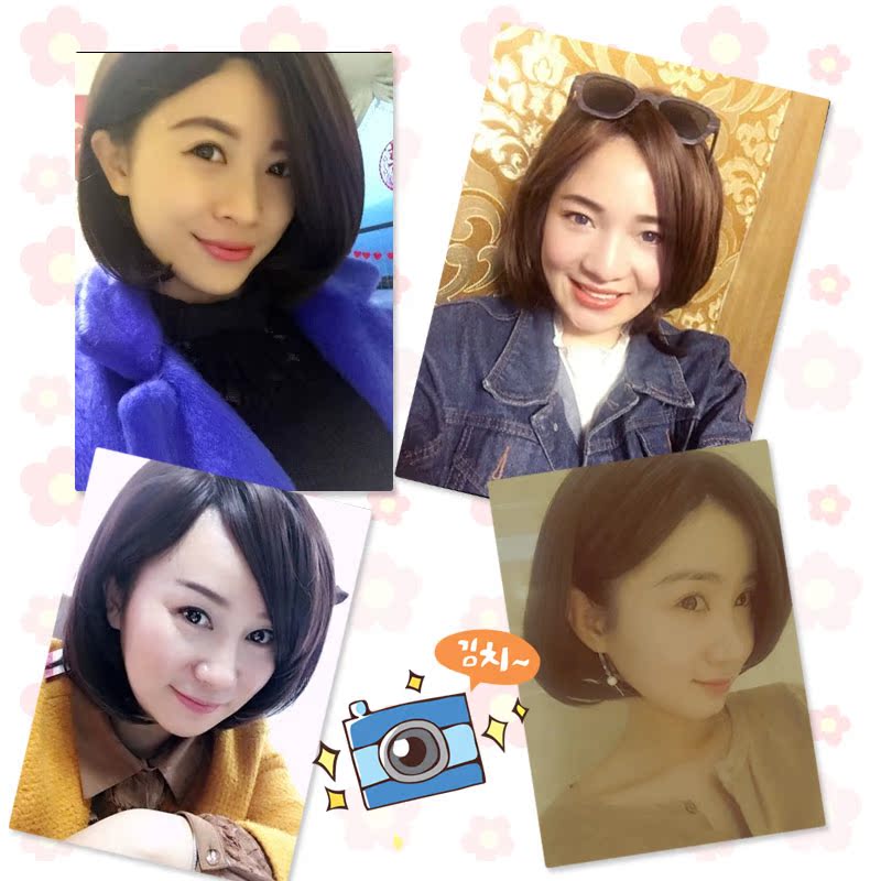 Perruque      cheveux raides Court - Ref 2608755 Image 5