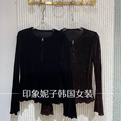 欧洲站2026秋季修身长袖女T恤