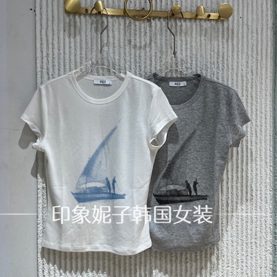 2026夏高腰直筒牛仔五分裤女