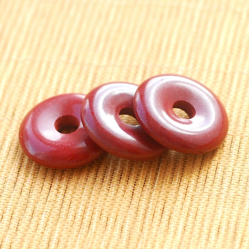 Натуральная природная руда, защитный амулет, пряжка, подвеска, детское ожерелье, оберег на день рождения подходит для мужчин и женщин, цвета киновари