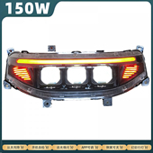 九号电动车N370C MK2三透镜大灯高亮APP可调LED M95C N385C N395C